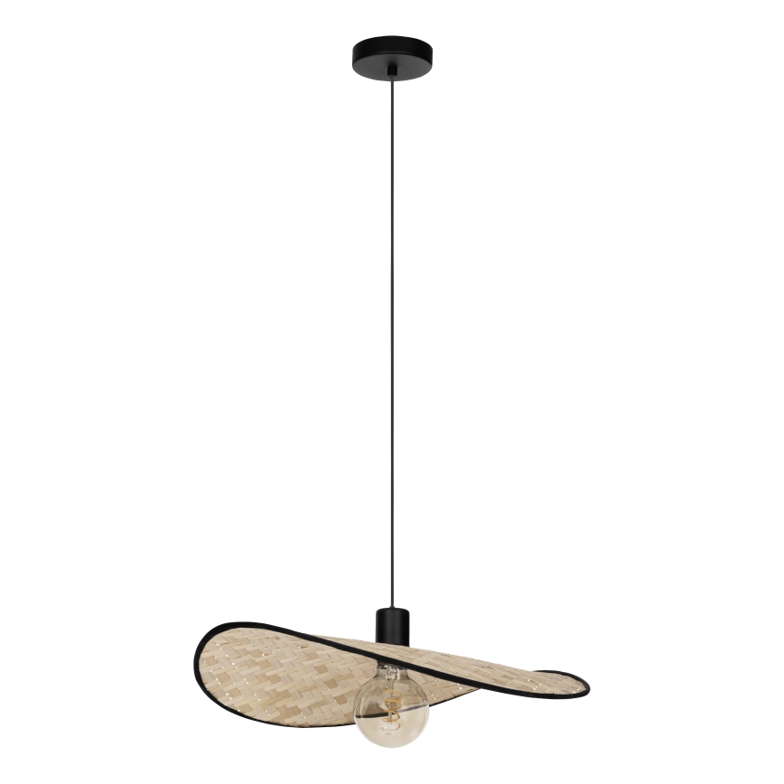 Eglo - Candeeiro suspenso 1xE27/40W/230V castanho