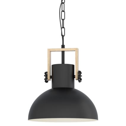 Eglo - Candeeiro suspenso 1xE27/28W/230V