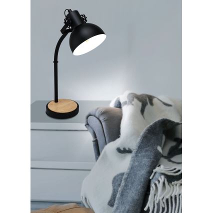 Eglo - Candeeiro de mesa 1xE27/28W/230V - FSC certificado