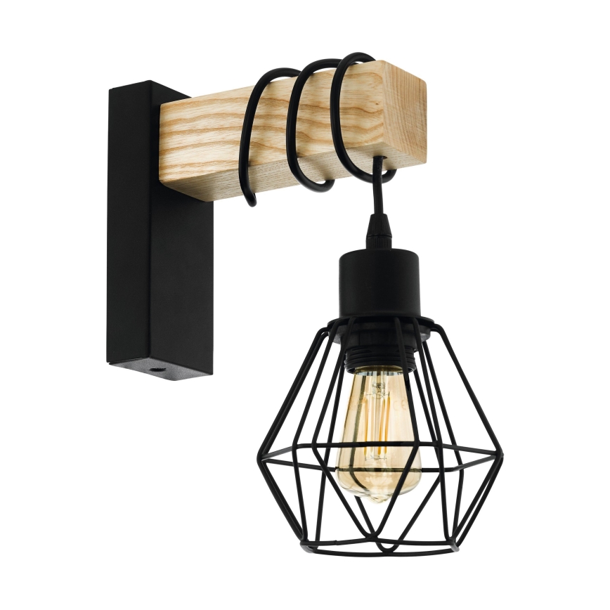 Eglo - Iluminação de parede TOWNSHEND 1xE27/60W/230V