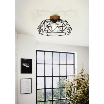 Eglo - Iluminação de teto 1xE27/60W/230V - FSC certificado