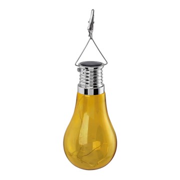Eglo 48623 - Iluminação solar LED 4xLED/0,06W amarelo
