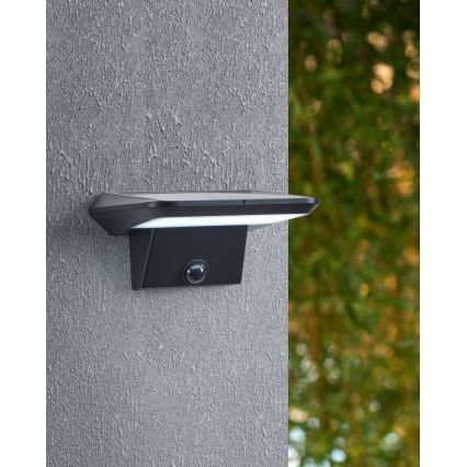 Eglo - Iluminação solar de parede LED com sensor LED/20W/3,7V IP44