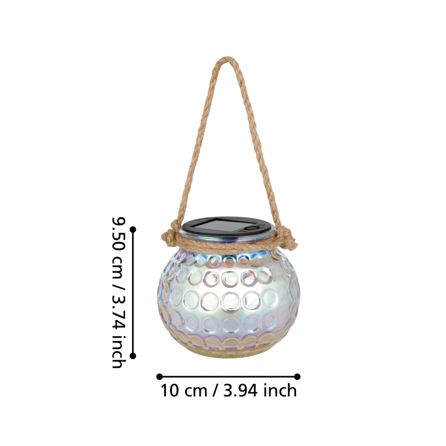 Eglo 48952 - Iluminação solar LED LED/0,03W/1,2V 3000 mAh