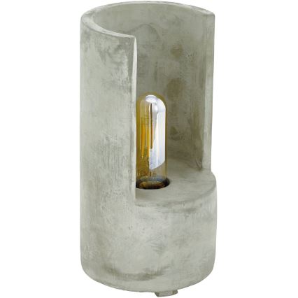 Eglo 49111 - Lâmpada de mesa LYNTON 1xE27/60W/230V