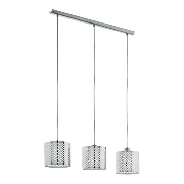 Eglo 49166 - Candelabro num fio LEAMINGTON 1 3xE27/60W/230V