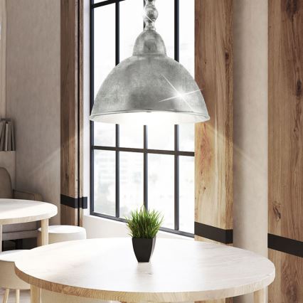 Eglo 49183 - Candelabro EASINGTON 1xE27/60W/230V