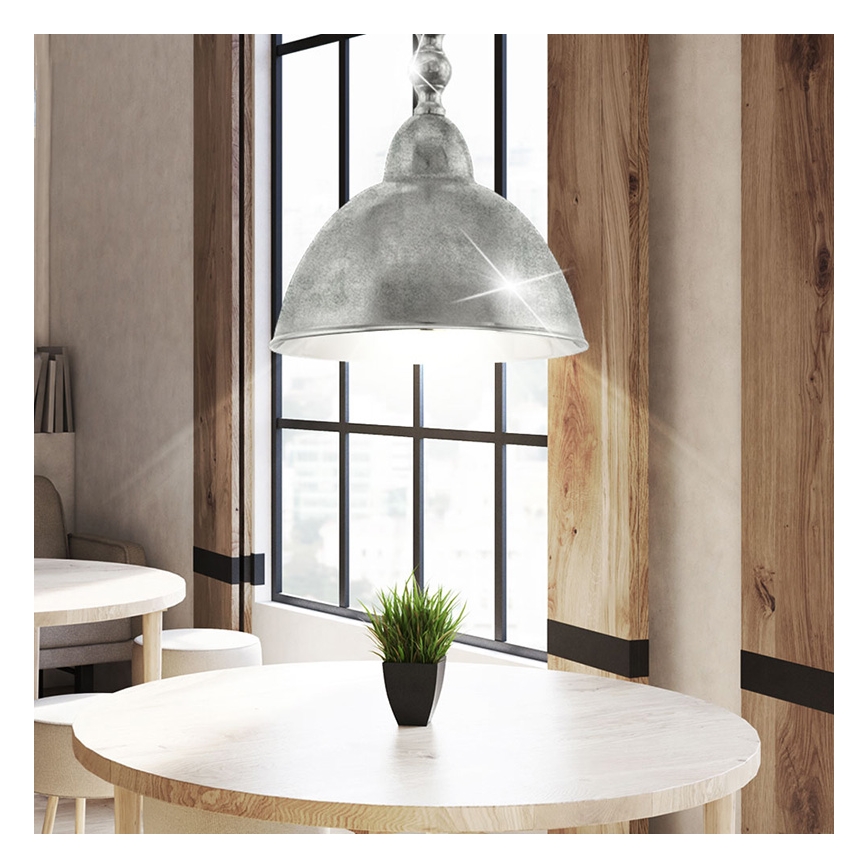 Eglo 49183 - Candelabro EASINGTON 1xE27/60W/230V