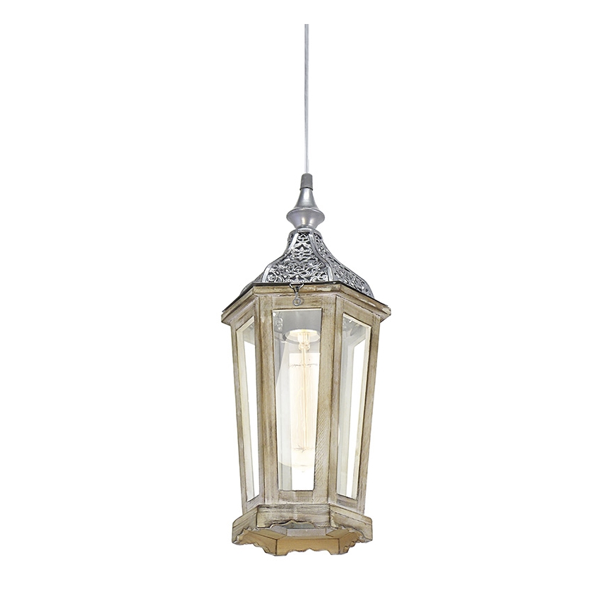 Eglo 49206 - Candelabro KINGHORN 1xE27/42W/230V
