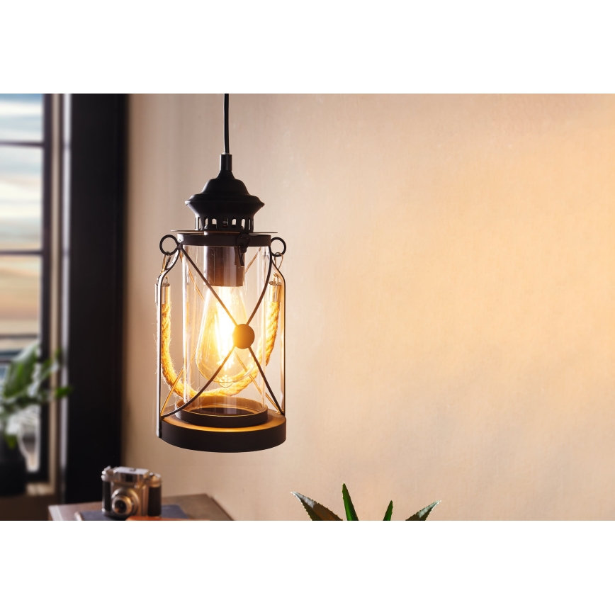 Eglo - Candelabro 1xE27/60W/230V