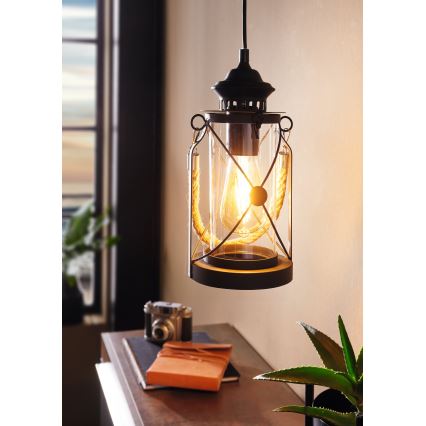 Eglo - Candelabro 1xE27/60W/230V
