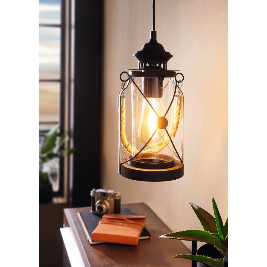 Eglo - Candelabro 1xE27/60W/230V