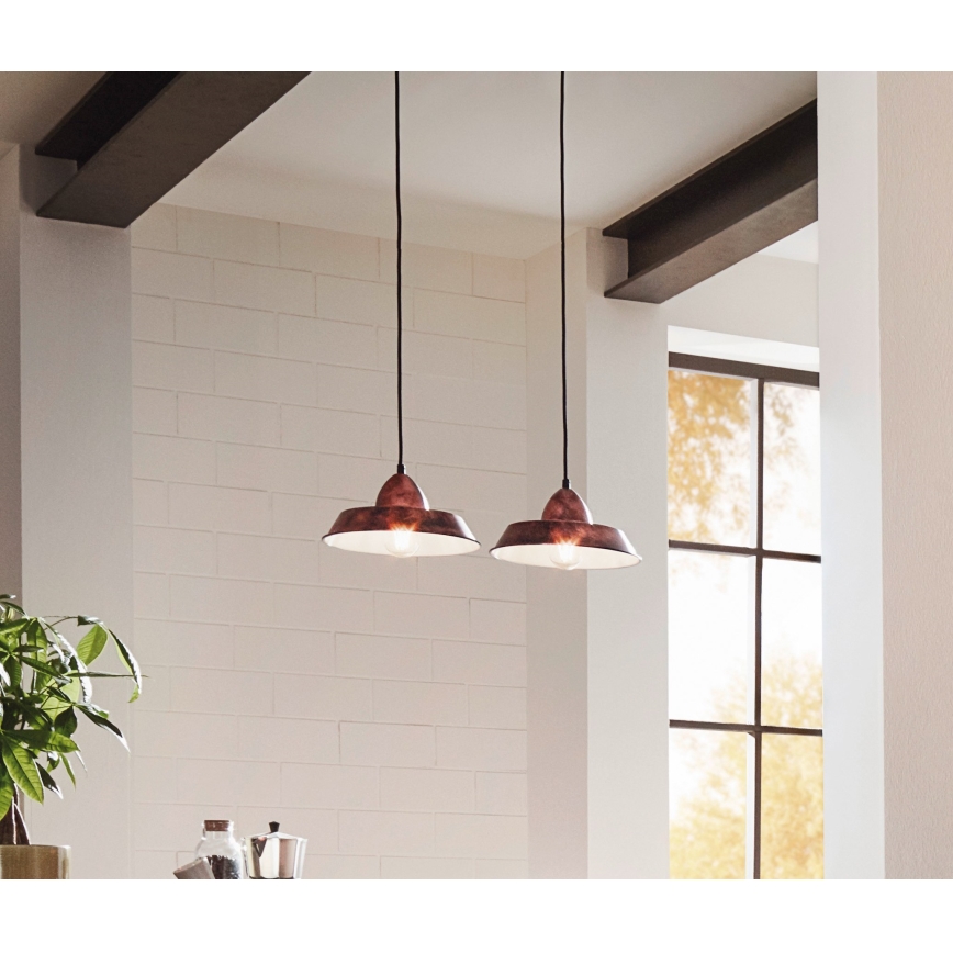 Eglo - Candelabro 1xE27/60W/230V