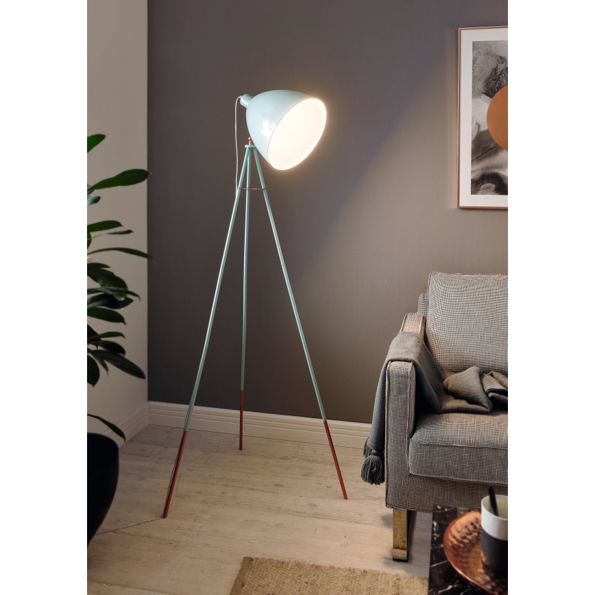Eglo - Luminária de piso 1xE27/60W/230V