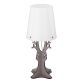 Eglo 49366 - Lâmpada de mesa HUNTSHAM 1xE14/40W/230V