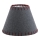 Eglo 49432 - Abajur para candeeiro de pé VINTAGE vermelho bordado E14 diâmetro 20,5 cm