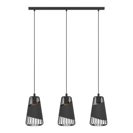 Eglo - Candelabro num fio 3xE27/60W/230V