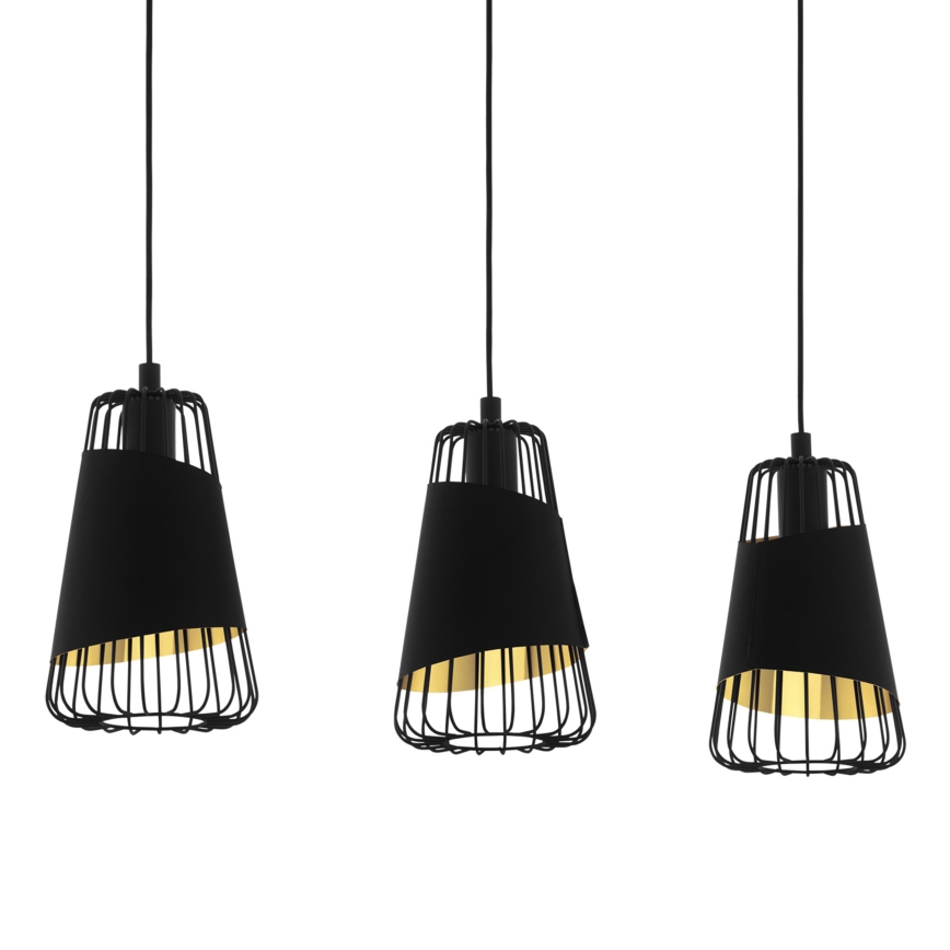 Eglo - Candelabro num fio 3xE27/60W/230V