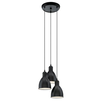 Eglo - Candeeiro 3xE27/60W/230V