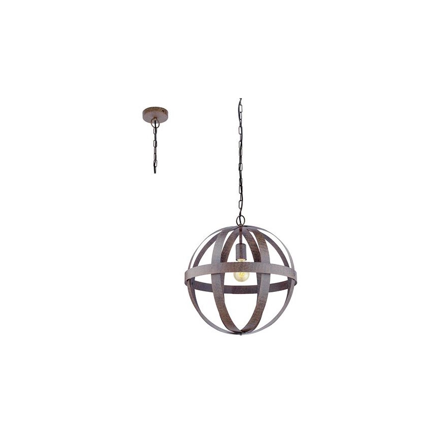 Eglo 49476 - Candeeiro suspenso WESTBURY 1xE27/60W/230V diâmetro 45 cm