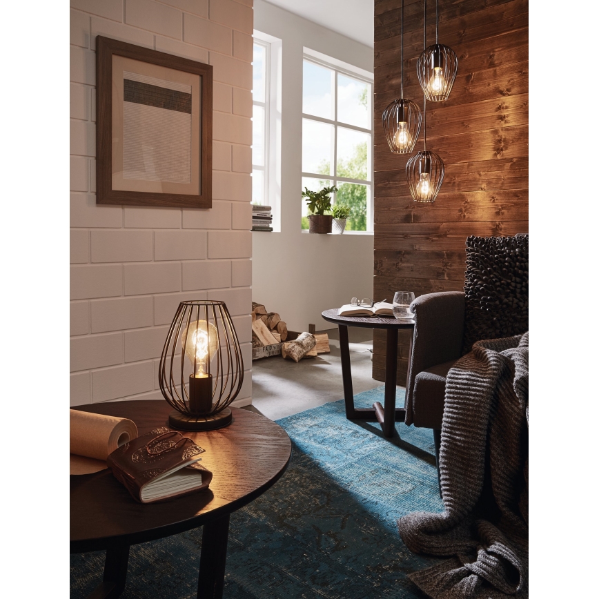 Eglo - Candelabro 3xE27/60W/230V
