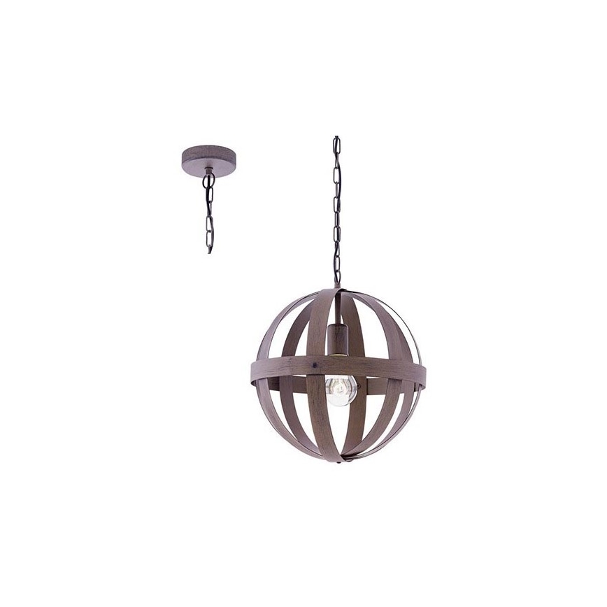 Eglo 49482 - Candeeiro suspenso WESTBURY 1xE27/60W/230V diâmetro 37 cm
