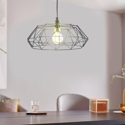 Eglo - Candelabro 2 1xE27/60W/230V
