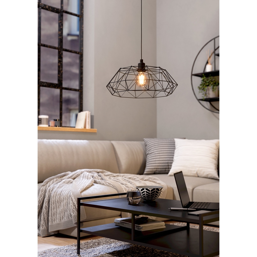 Eglo - Candelabro 2 1xE27/60W/230V
