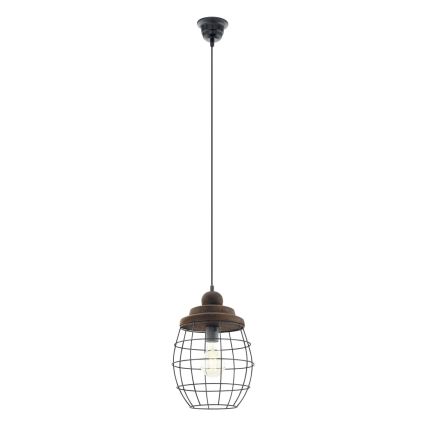Eglo 49499 - Candelabro BAMPTON 1xE27/60W/230V