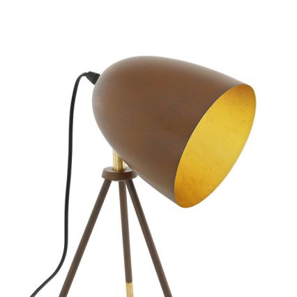 Eglo 49518 - Lâmpada de mesa CHESTER 1 1xE27/60W/230V