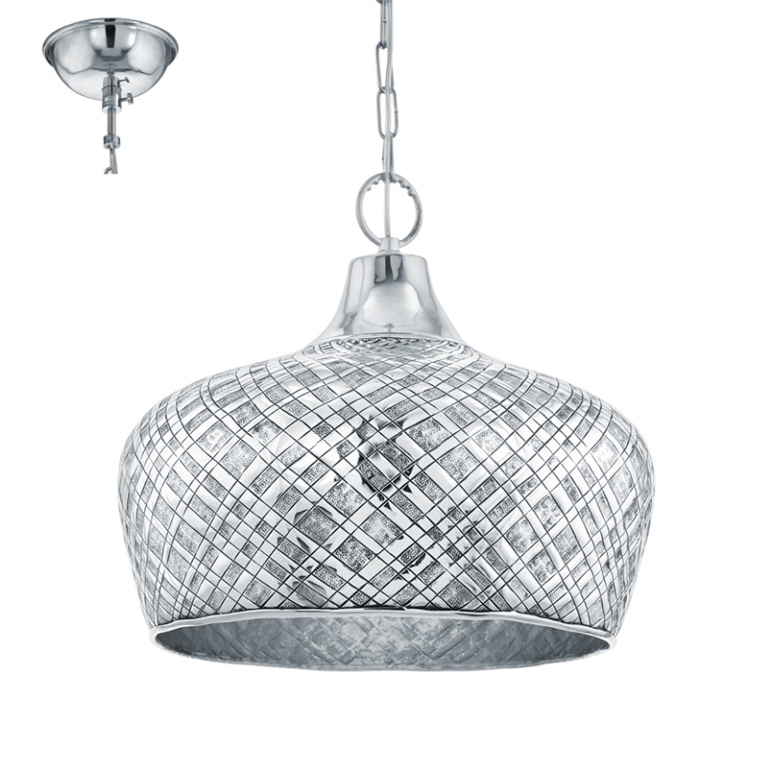 Eglo 49676 - Luz pendente SALTASH 1xE27/60W