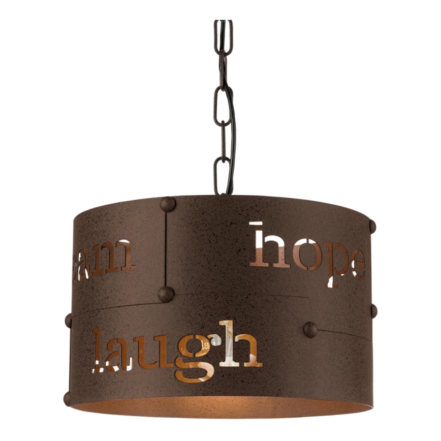 Eglo 49734 - Candelabro numa corrente COLDINGHAM 1xE27/60W