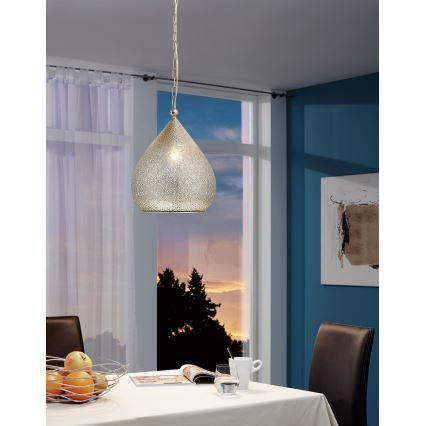 Eglo - Luz pendente 1xE27/60W