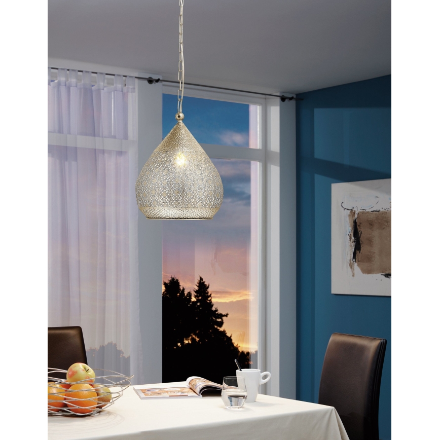 Eglo - Luz pendente 1xE27/60W