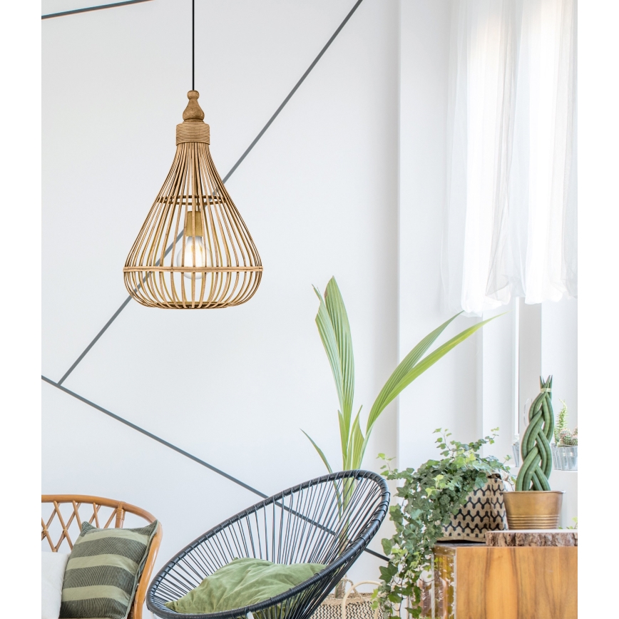 Eglo - Luz pendente 1xE27/60W