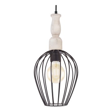 Eglo 49782 - Luz pendente NORHAM 1xE27/60W