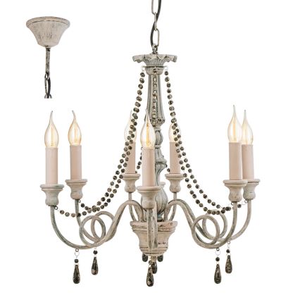 Eglo 49822 - Candelabro numa corrente COLCHESTER 8xE14/40W