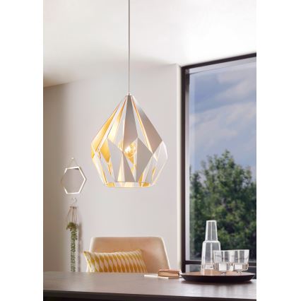 Eglo - Luz pendente 1xE27/60W/230V