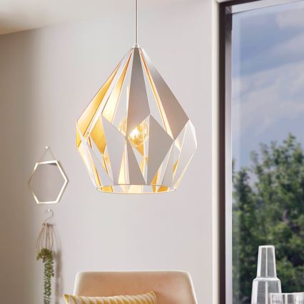 Eglo - Luz pendente 1xE27/60W/230V