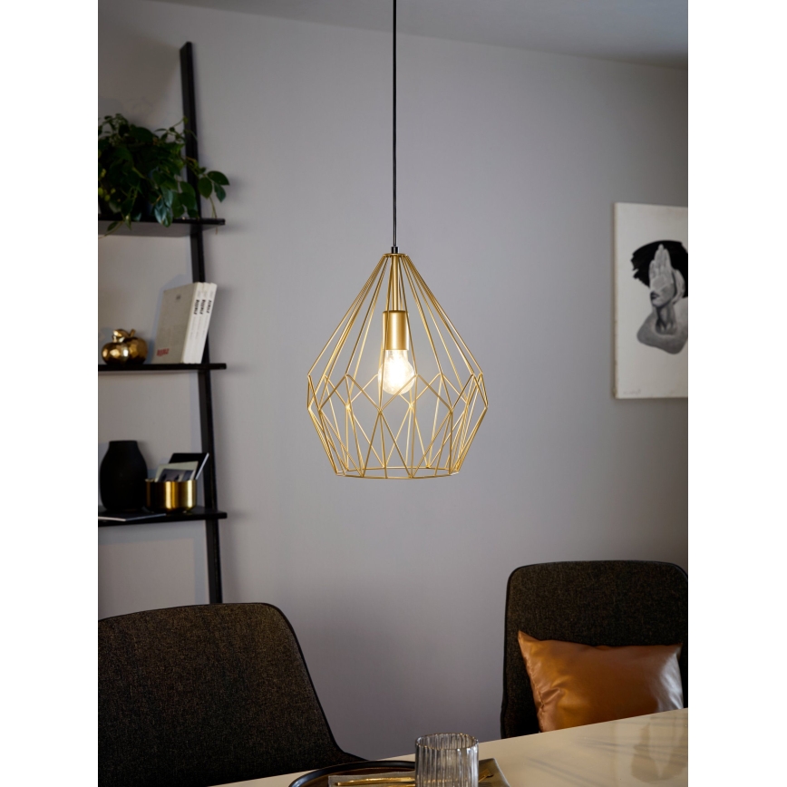 Eglo - Luz pendente 1xE27/60W/230V