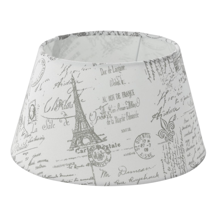 Eglo 49964 - Abajur em tecido para candeeiro de pé VINTAGE E14/E27 diâmetro 25 cm