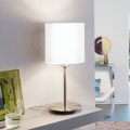 Eglo 54744 - Candeeiro de mesa ANADIA 1xE14/40W/230V branco/cromado mate