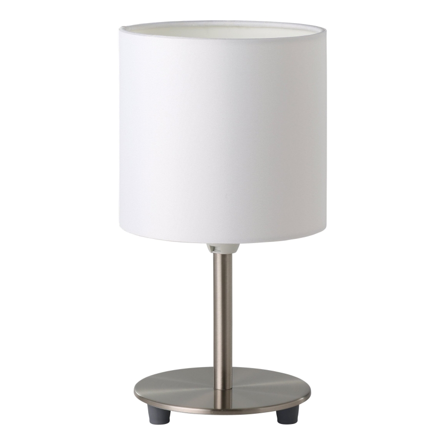 Eglo 54744 - Candeeiro de mesa ANADIA 1xE14/40W/230V branco/cromado mate