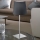 Eglo 54906 - Candeeiro de mesa LED 1xE14/6W/230V cinzento/cromado mate