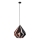 Eglo 62834 - Candeeiro suspenso CARLTON PRO 1xE27/60W/230V diâmetro 44 cm preto