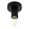 Eglo 64104 - Iluminação de teto IGUALA 1xE27/40W/230V preto