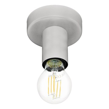 Eglo 64106 - Iluminação de teto IGUALA 1xE27/40W/230V cinzento