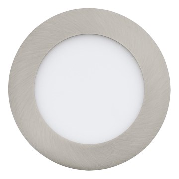 Eglo 64603 - Foco de encastrar LED FUEVA 1 PRO LED/6,6W/230V 3000K diâmetro 12 cm cromado mate