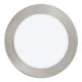 Eglo 64615 - Foco de encastrar LED FUEVA 1 PRO LED/10,5W/230V 3000K diâmetro 17 cm cromado mate
