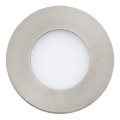 Eglo 64621 - Foco de encastrar LED FUEVA 1 PRO LED/2,7W/230V 3000K diâmetro 8,5 cm cromado mate